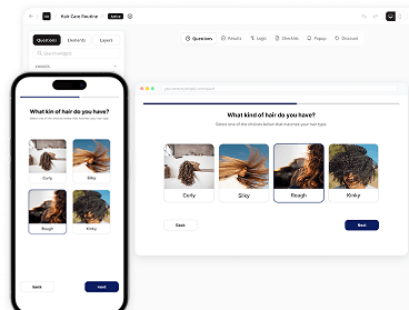 E-Mail-Builder in Vorschau auf Smartphone und Browser